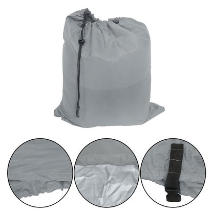 Solid Spare 21-24Ft Waterproof Heavy Duty Pontoon Boat Cover Outdoor UV Rain Dust Protection