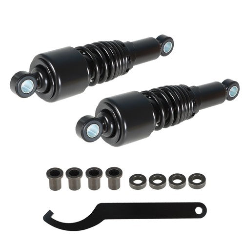 Solid Spare Fit For Sportster 883 1200 Pair 10.5'' 267mm Black Rear Shocks
