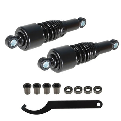 Solid Spare Fit For Sportster 883 1200 Pair 10.5'' 267mm Black Rear Shocks