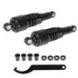 Solid Spare Fit For Sportster 883 1200 Pair 10.5'' 267mm Black Rear Shocks