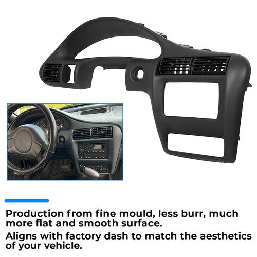 Solid Spare For 2000-2005 2004 Cavalier Dash Panel Speedometer Trim Bezel Rep. for #22698064