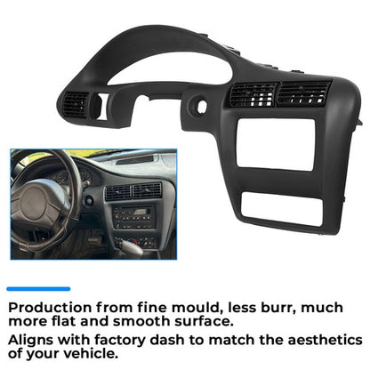Solid Spare For 2000-2005 2004 Cavalier Dash Panel Speedometer Trim Bezel Rep. for #22698064