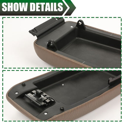 Solid Spare Fit For 1995-2000 Toyota Tacoma 96-98 4Runner Center Console Lid Armrest Cover