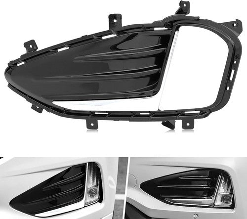 Front Fog Light Cover Fit for Edge 2019-2024 Passenger RIght Side Fog Lamp Low