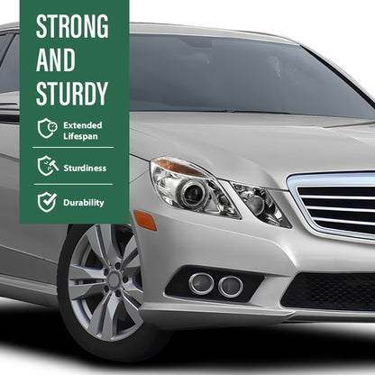 Solid Spare Fit For 2009-2013 Mercedes-Benz E Class W212 4-Door Headlight Replacement Lens