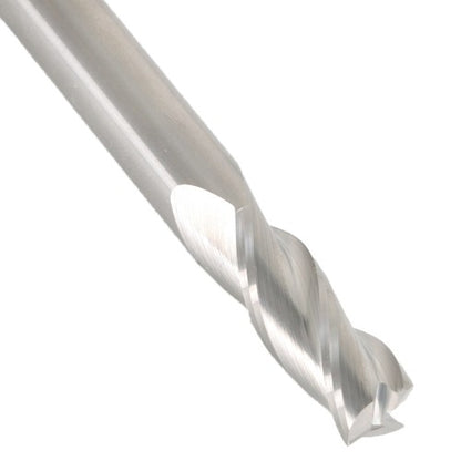 Solid Spare 3/8" 3 Flute End Mill Regular Length Carbide High Velocity Milling 3Pcs