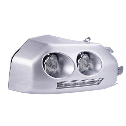 For 2007-14 Toyota Fj Cruiser Chrome LED Bumper Fog Light DRL W/Wiring+Bulbs 2pc
