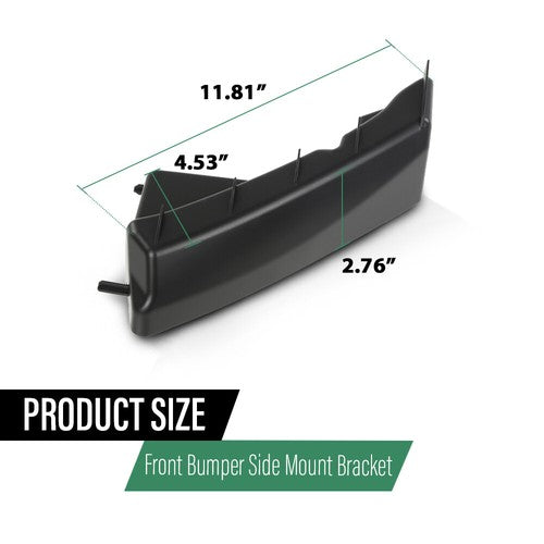 Solid Spare Fit For 12-2019 Land Rover Range Rover Evoque Front Bumper Side Bracket Retainer