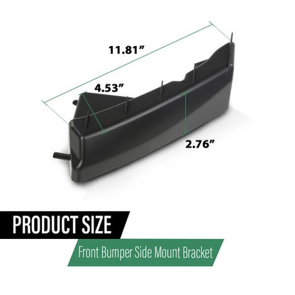 Solid Spare Fit For 12-2019 Land Rover Range Rover Evoque Front Bumper Side Bracket Retainer