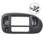 Solid Spare Fit For 1997-2003 Ford F150 Expedition Radio Climate Trim Bezel Dash Panel Gray