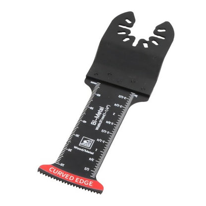 Solid Spare Extended Japanese Tooth Oscillating Saw Blades (5 red & 5 blue) 10-Piece