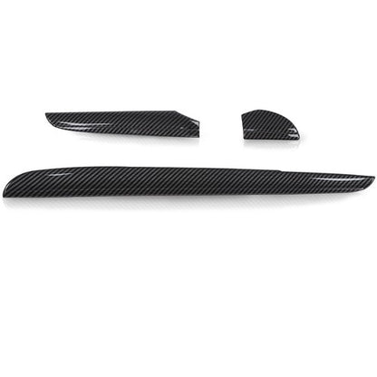 Solid Spare New Fit For 2011+ Chrysler 300 Central Control Dashboard Cover Trim Carbon Look