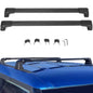 Solid Spare For Kia Soul 2014-2019 Aluminum Roof Rack Rail Cross Bars Luggage Cargo Carrier