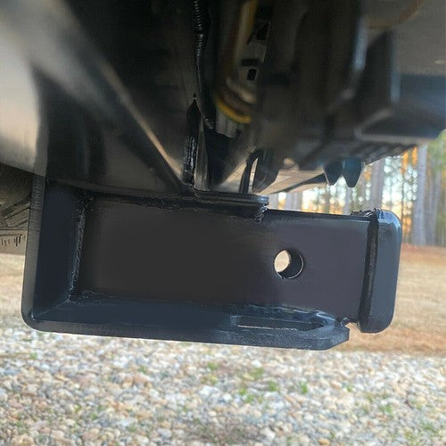 Solid Spare 2" Class 4 Trailer Tow Hitch Receiver Towing Bumper For 2015-2026 Ford F150