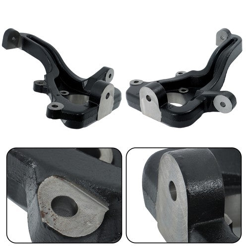Solid Spare 2002 2003-2018 Fit For Dodge Ram 1500 2WD 3" Front Lift Spindles Suspension Kit
