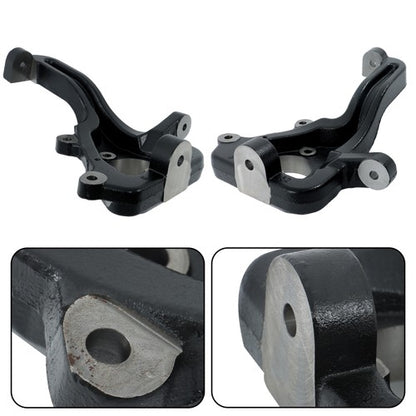 Solid Spare 2002 2003-2018 Fit For Dodge Ram 1500 2WD 3" Front Lift Spindles Suspension Kit