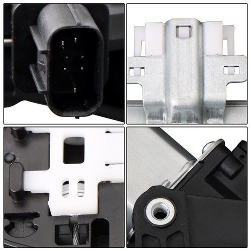 Solid Spare Window Regulator For Honda CR-V 2007 08-11 I4 2.4L Front Driver Side w/ Motor