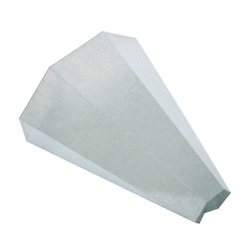 Solid Spare 1 Pack Medium Size Chicken Cone Galvanized Steel Poultry Restraining Cone 8 lbs