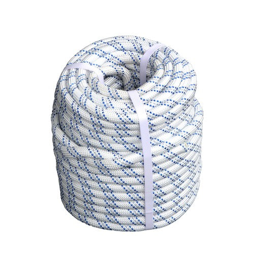 Solid Spare 1/2" x 120' Double Braided Polyester Rope 8400 Lbs Breaking Strength For Swing
