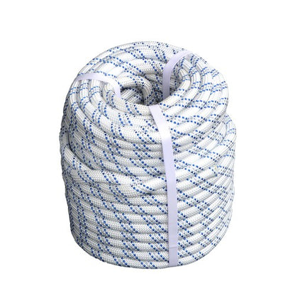Solid Spare 1/2" x 120' Double Braided Polyester Rope 8400 Lbs Breaking Strength For Swing