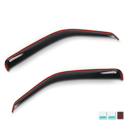 Solid Spare Rain Guards Window Vent Visors Fit For 1996-2025 Chevy Express/GMC Savana Van