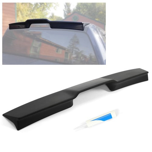 Solid Spare For 09-2014 Ford F-150 All Cab Size Matte Black Truck Cab Spoiler Replace 983379