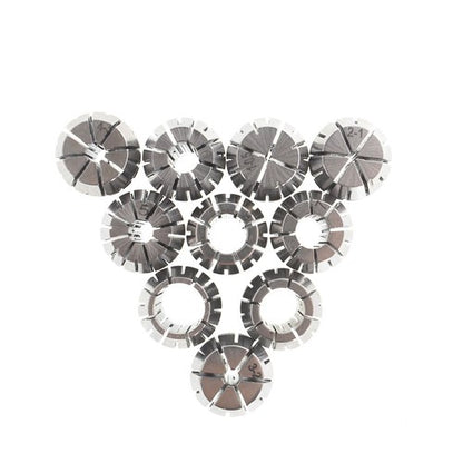 Solid Spare 10Pcs ER16 Spring Collet Set For CNC Milling Lathe Engraving Machine 1-10mm