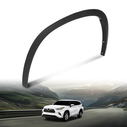 Solid Spare Fit For 2020-2023 Toyota Highlander Front Left Side Fender Flare Wheel Arch Trim