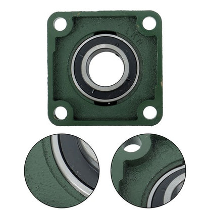 Solid Spare 4PCS UCF209-28 with seat bearing 1 3/4" hole 4 Bolt Solid Base Self-Aligning