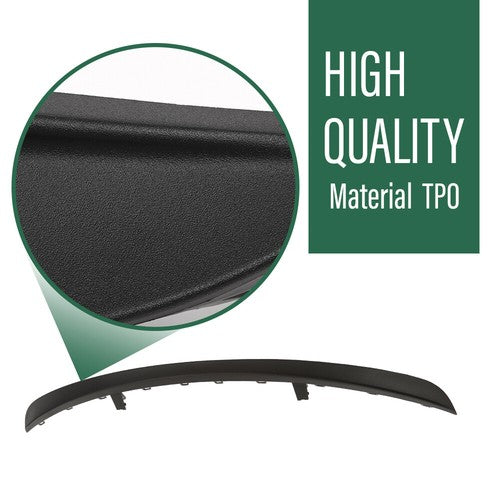 Solid Spare Fit For 2017-2023 Tesla Model 3 1103035-00-D Rear Bumper Lower Spoiler Valance