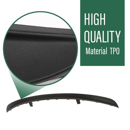 Solid Spare Fit For 2017-2023 Tesla Model 3 1103035-00-D Rear Bumper Lower Spoiler Valance