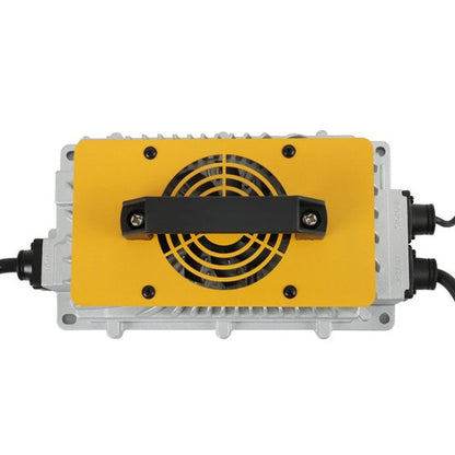 Solid Spare Battery Charger 48V 15A O-Type Terminal IP67 For EZGO Club Car Yamaha Golf Cart