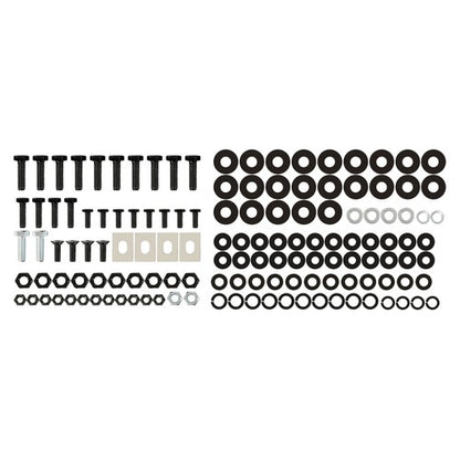 Solid Spare FOR 97-04 DAKOTA/98-03 DURANGO BLACK COATED MILD STEEL FRONT BUMPER GRILL GUARD