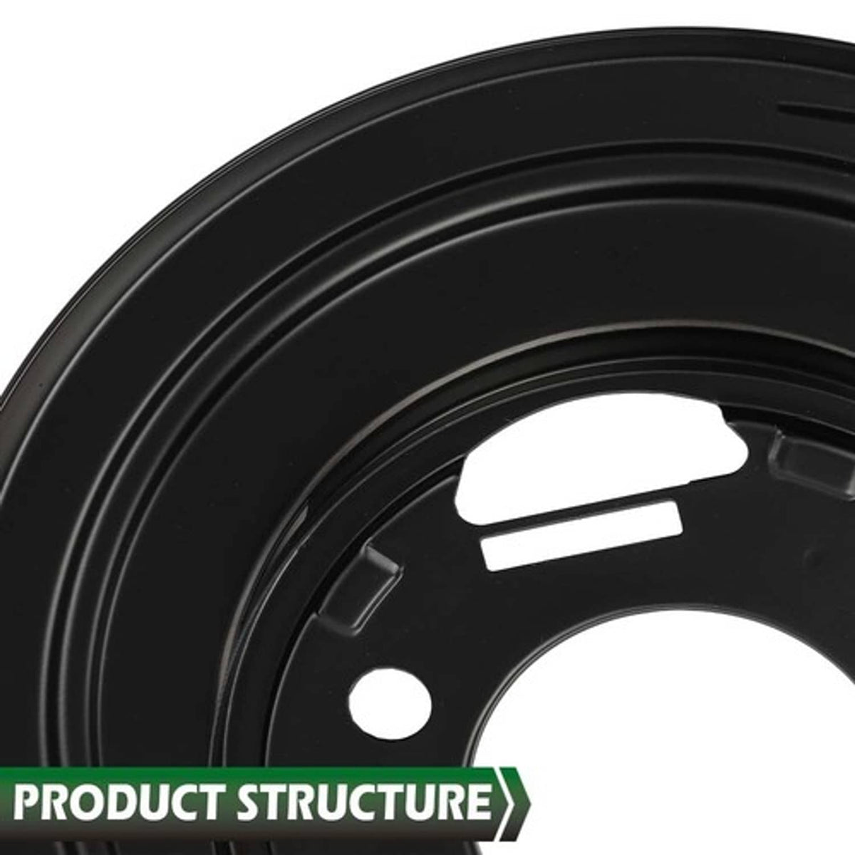 Solid Spare Rear Brake Dust Shield Plate Fit For Ford Excursion F250 F350 F450 Super Duty