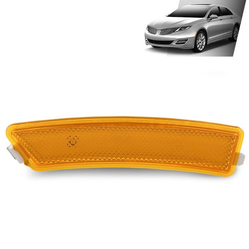 Solid Spare Front Bumper Reflector Side Marker Light Lamp Left Fit For 2013-2016 Lincoln MKZ