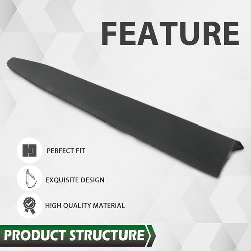 Solid Spare Fit For 18-22 Toyota C-HR Front Left Door Lower Molding Trim Garnish Panel