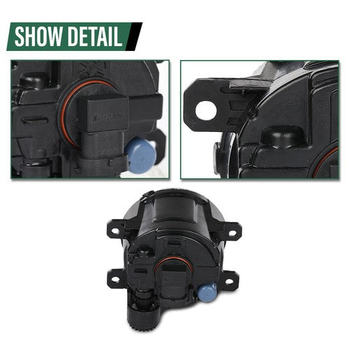 Solid Spare Front Bumper Fog Lights Driving Lamps Fit For 14-22 Ram Promaster 1500 2500 3500