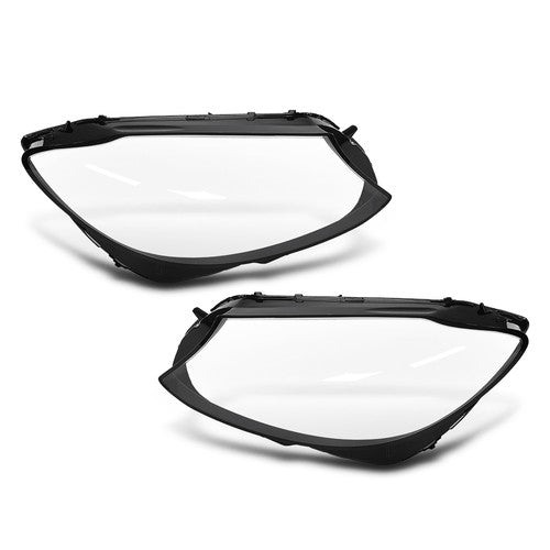 Solid Spare Fit For 2015-2017 Mercedes Benz W205 C180 C200 C260L Headlight Replacement Lens