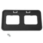 Solid Spare Fit For 11-16 F250 F350 Super Duty Front Bumper License Plate Mounting Bracket