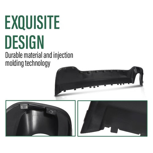 Solid Spare Rear Bumper Face Bar Trim Molding Step Pad For 14-2018 Jeep Cherokee 68210025AA