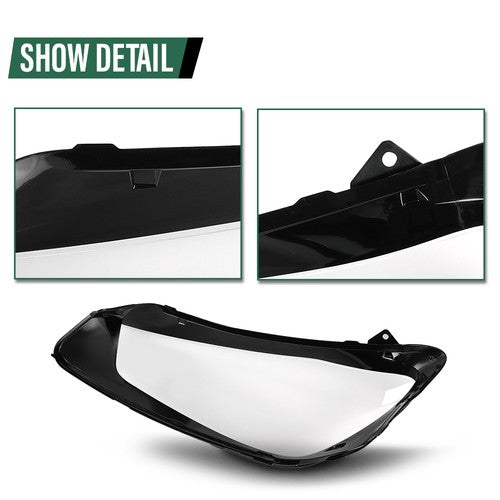 Solid Spare Headlight Replacement Lens Right Fit For 2020-2023 Mercedes-Benz GLE Class W167