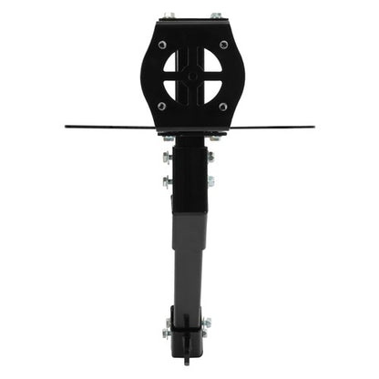Solid Spare Black Steel Hitch Mounted Spare Tire Carrier For 2014-2025 Kawasaki Teryx4 800