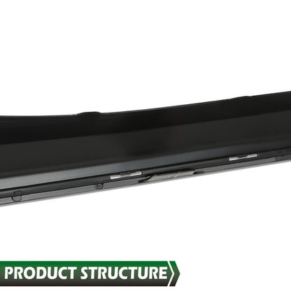 Solid Spare Fit For 2007-2009 Honda CRV CR-V Front Bumper Cover Assembly Black HO1000251