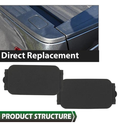 Solid Spare 4*Side Truck Bed Molding Plug Hole Cover Fit For 15-23 Ford F150/17-23 F250 F350
