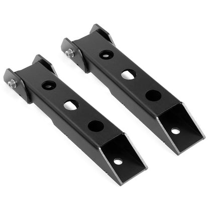 Solid Spare Pair Rear Tailgate Door Hinges Set Powder Coated for Jeep Wrangler JK 2007-2018