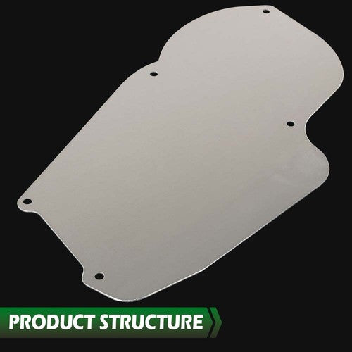 Solid Spare Fit For 1973-1977 Pontiac Astre H Body Aluminum A/C Heater Delete Panel Plate