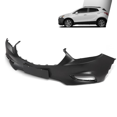 Solid Spare Fit For 17-21 Buick Encore Front Bumper Cover Fascia w/o Sensor Hole GM1014128