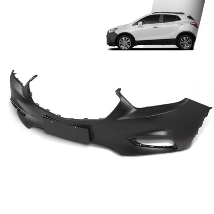 Solid Spare Fit For 17-21 Buick Encore Front Bumper Cover Fascia w/o Sensor Hole GM1014128