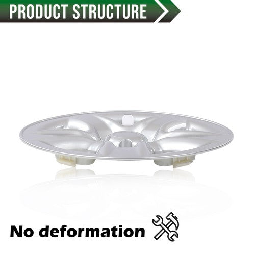 Solid Spare 4pcs 17" Wheel Skin Hub Cap Full Rim Cover Silver Fit For 2006-2012 Toyota RAV4