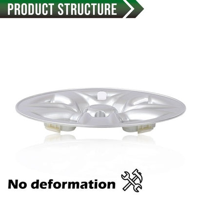 Solid Spare 4pcs 17" Wheel Skin Hub Cap Full Rim Cover Silver Fit For 2006-2012 Toyota RAV4